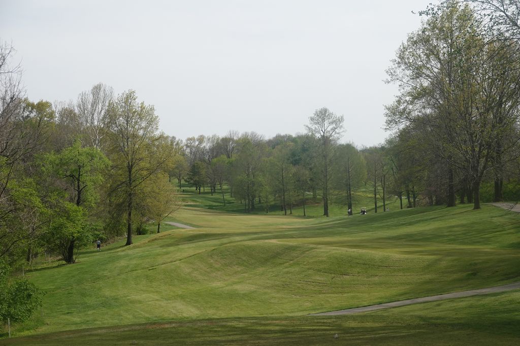 15th Hole at Spencer T. Olin Golf Course (534 Yard Par 5)